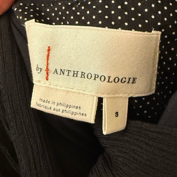 Anthropologie Bionda Plisse jumpsuit Sleeveless Gauzy v neck in Black size small - Picture 7 of 11